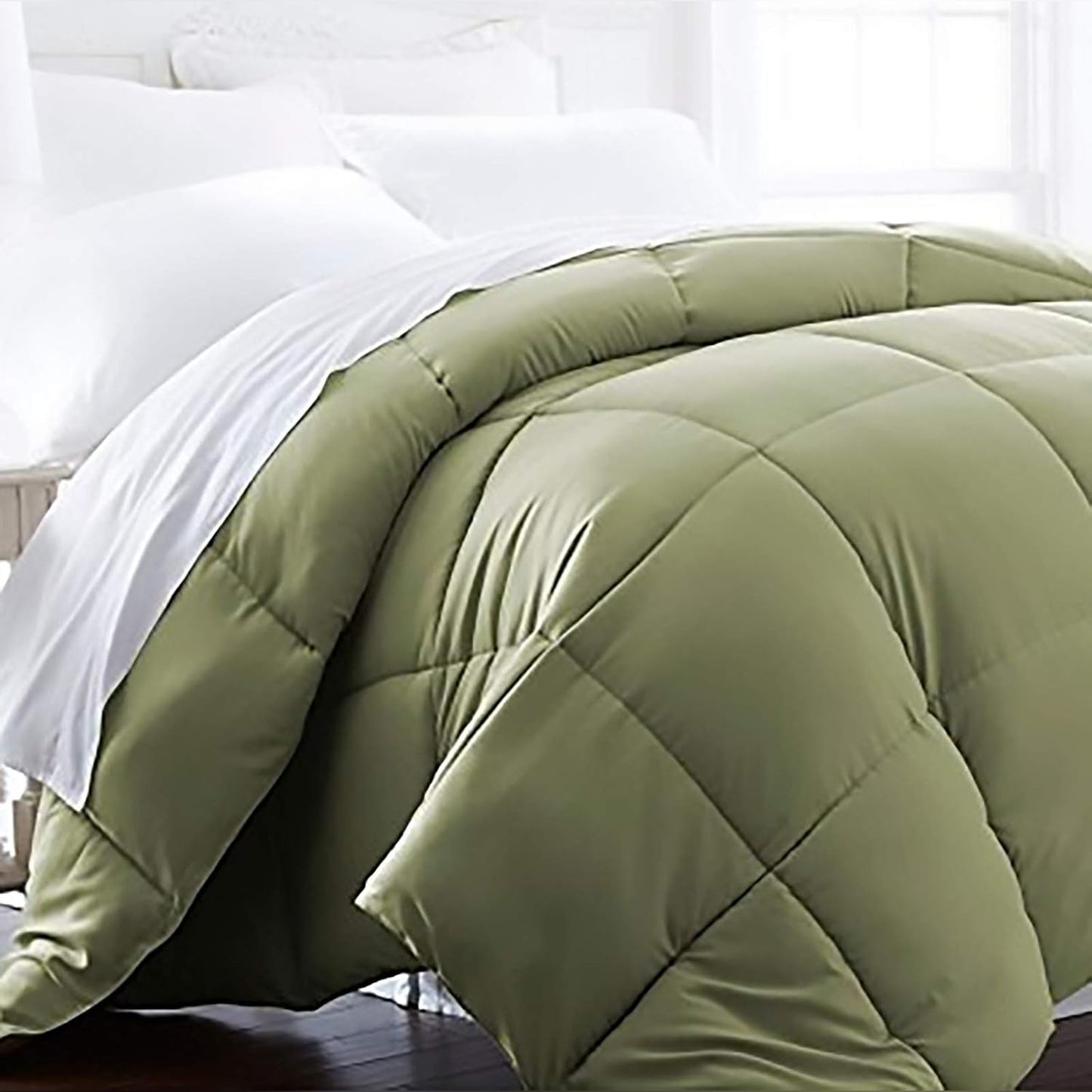 The Hotel Comforter — Olive