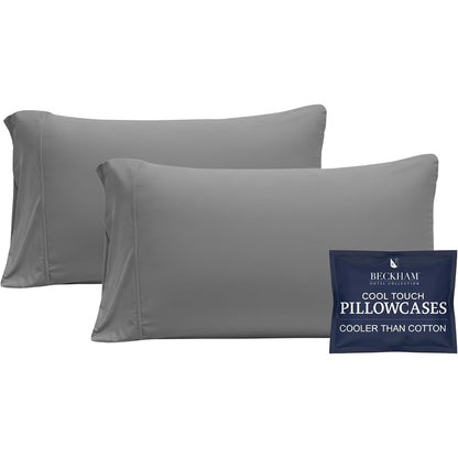 The Cooling Pillowcase Set — Gray