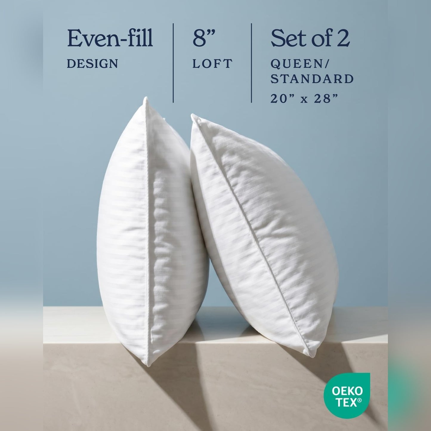 Original Down Alternative Pillow Set — photo 6