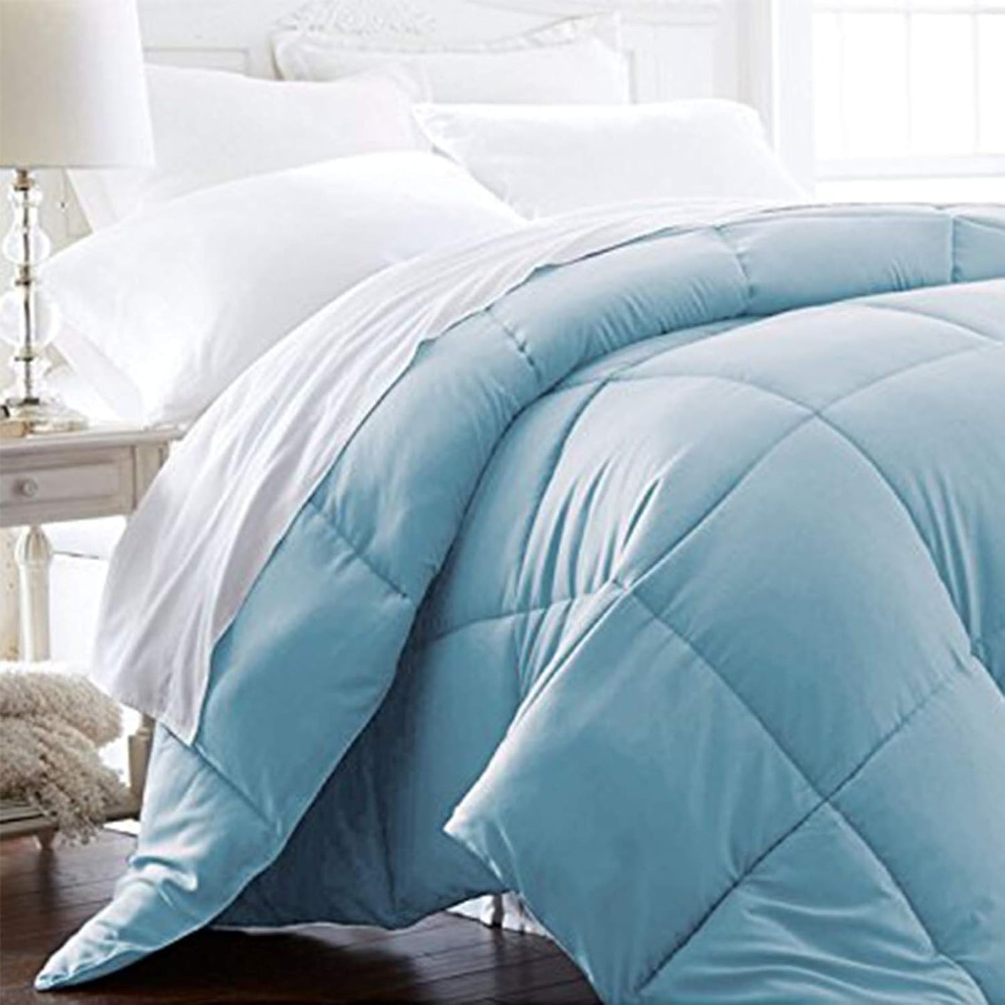 The Hotel Comforter — Sky Blue