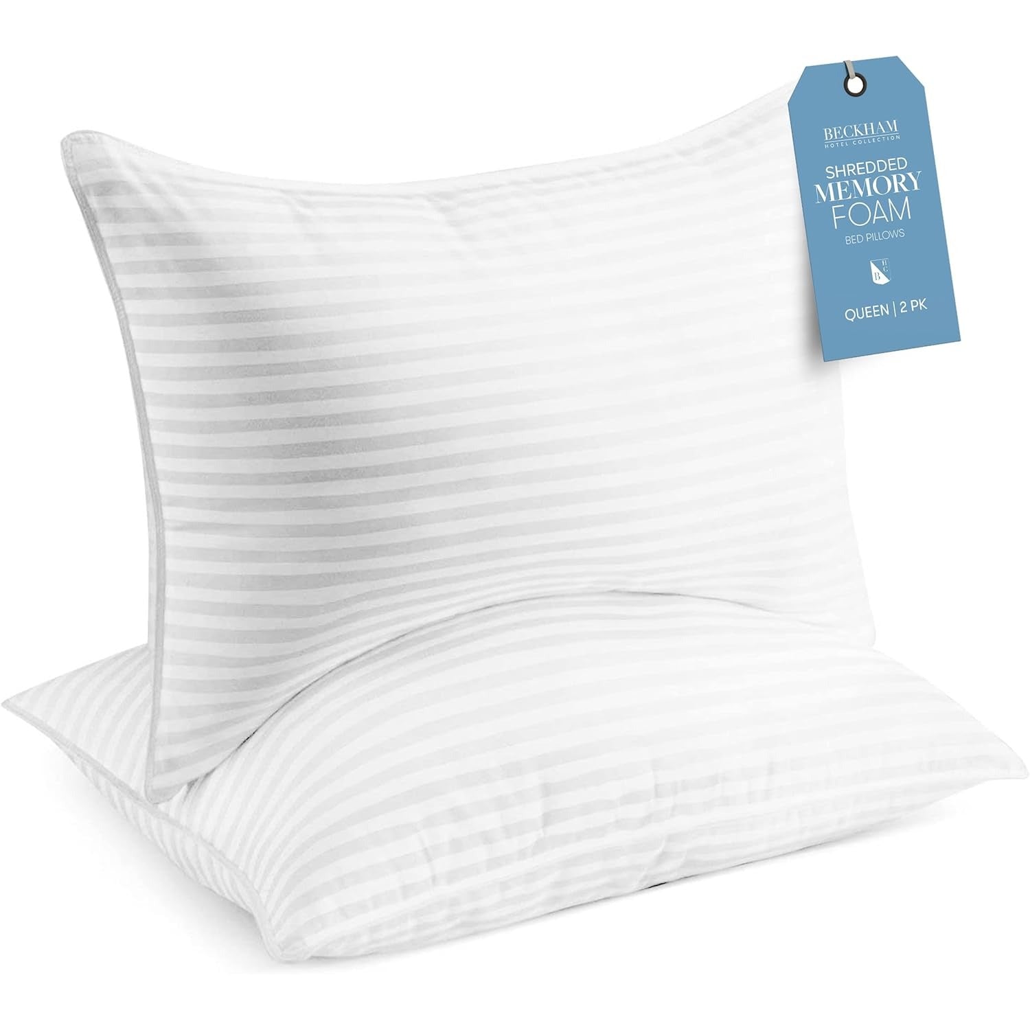 Adjustable Memory Foam Pillow Set (Queen) — photo 1
