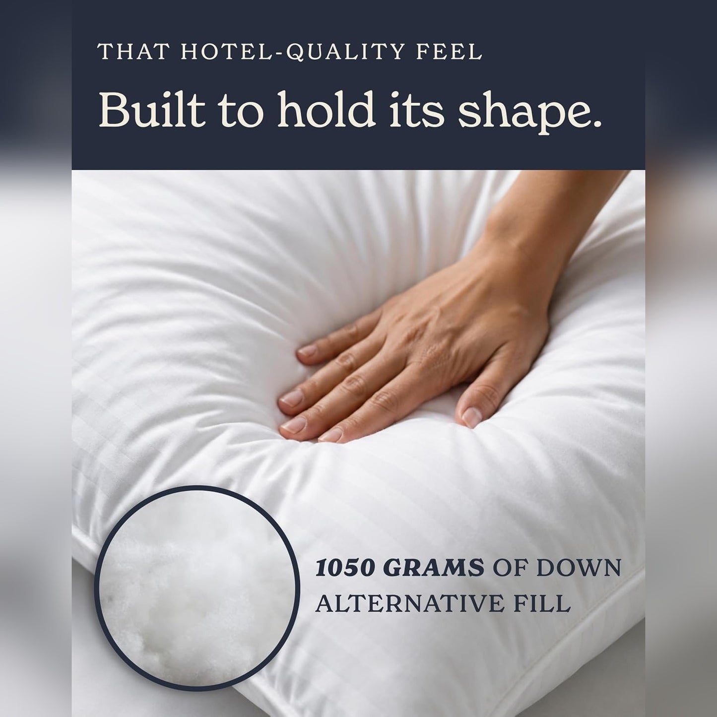Original Down Alternative Pillow Set — photo 3