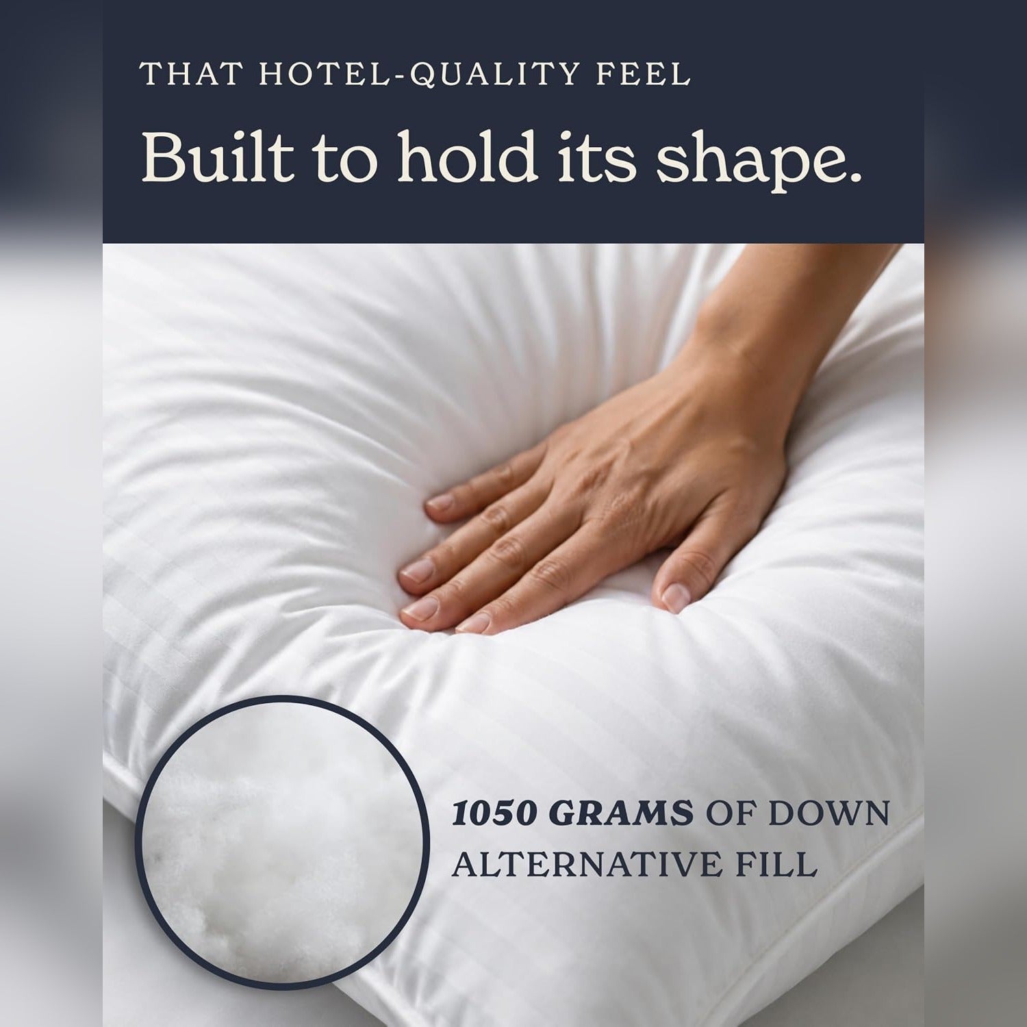 Original Down Alternative Pillow Set — photo 3