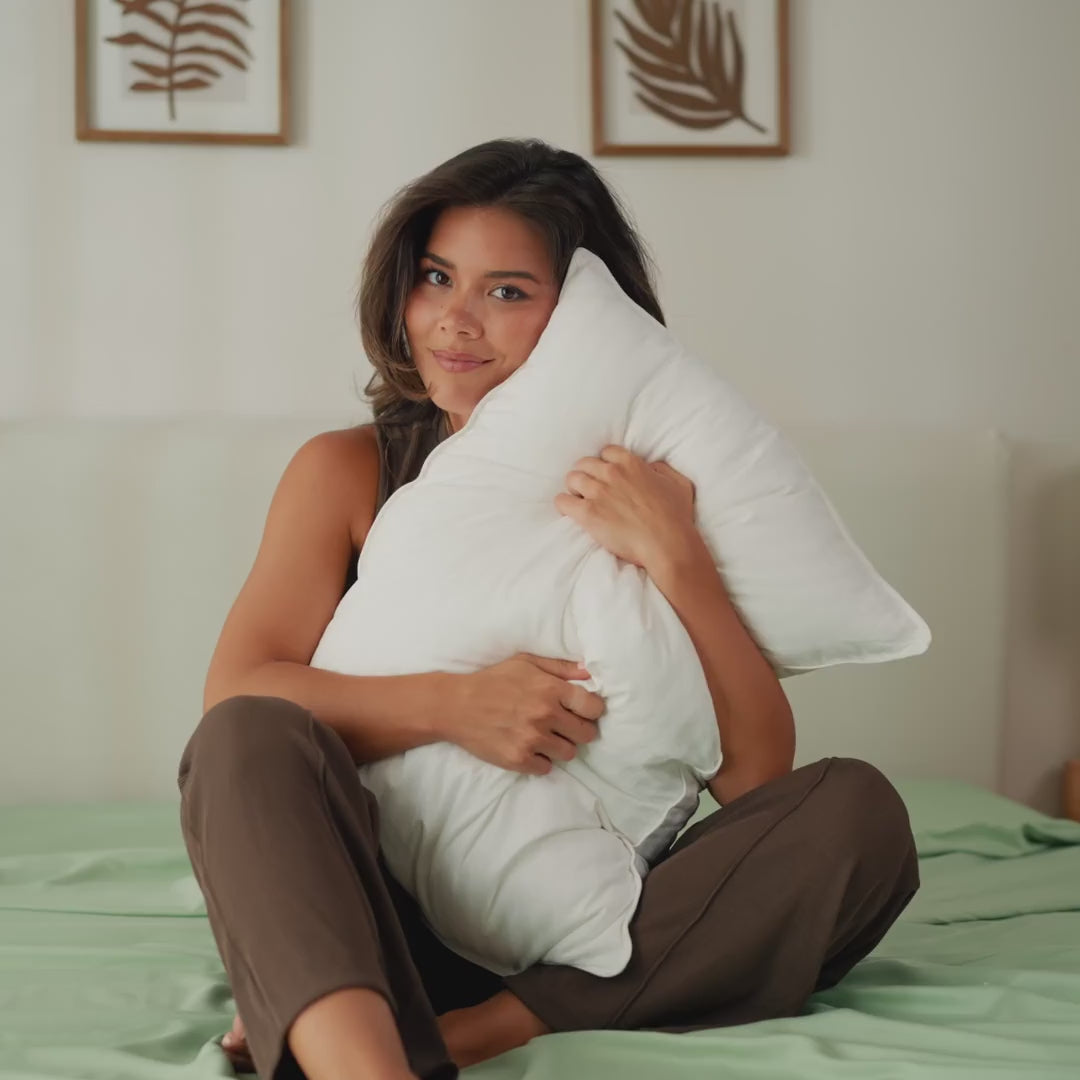 Original Down Alternative Pillow Set — the hotel pillow, at home