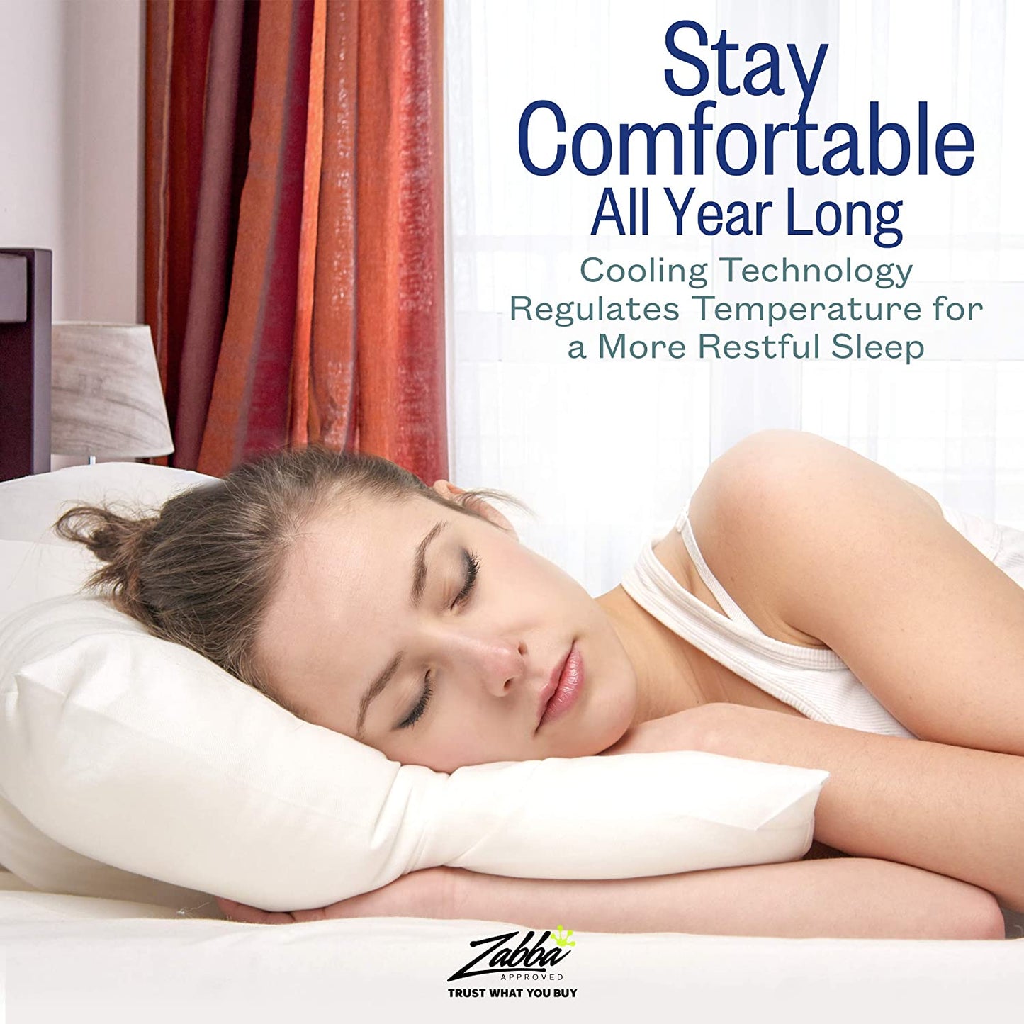 stay comfortable with gel pillow